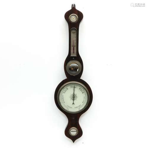 An English Banjo Barometer