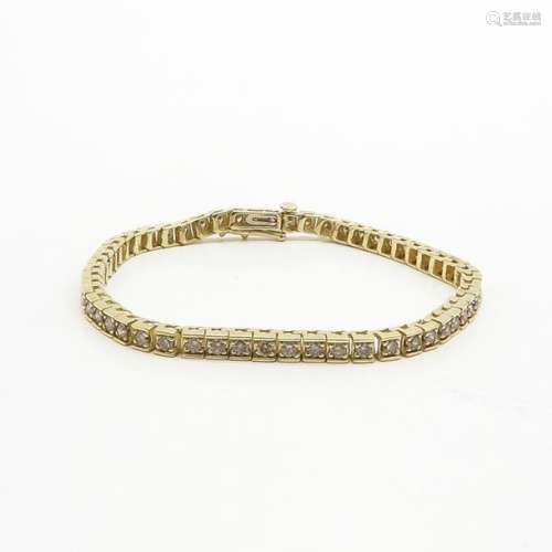 A 10KG Ladies Diamond Tennis Bracelet