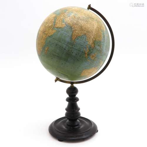 An Ernst Schotte & Co Globe 1872