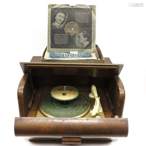 A Vintage Record Player