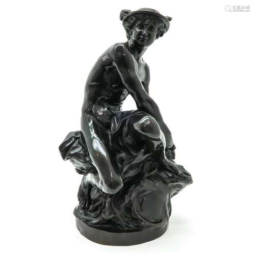 A Bronze Sculpture Signed Jean Baptiste Pigalle