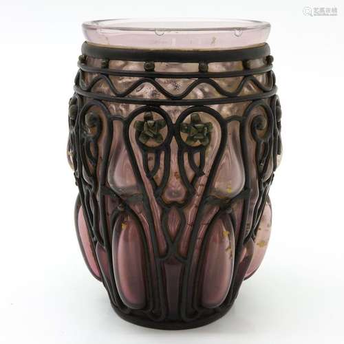 A Daum Majorelle Vase Circa 1918