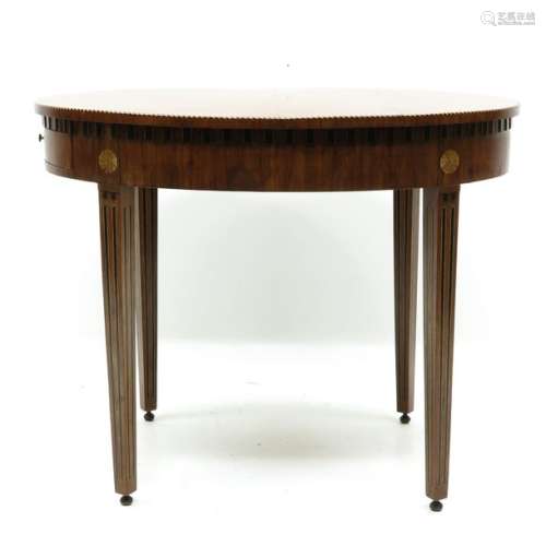 An Oval Empire Table