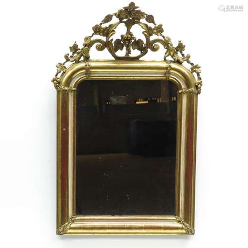 A Framed Beveled Glass Mirror Circa 1820