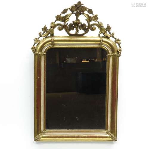 A Framed Beveled Glass Mirror Circa 1820