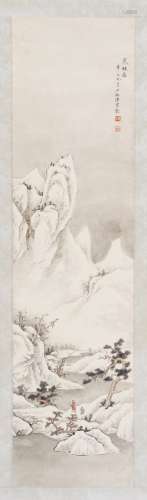 CHEN SHAOMEI: A COLOR AND INK ON PAPER PAINTING