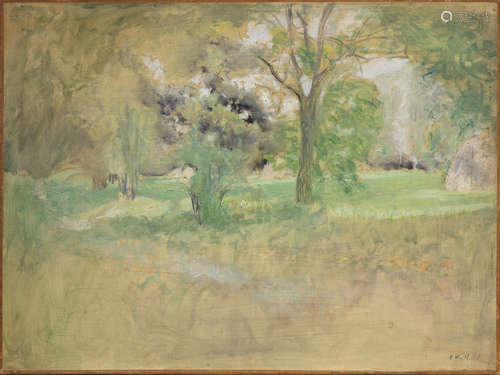 Arbres dans la prairie ÉDOUARD VUILLARD(1868-1940)