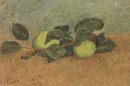 Nature morte à la branche de pommier PAUL SÉRUSIER(1863-1927)