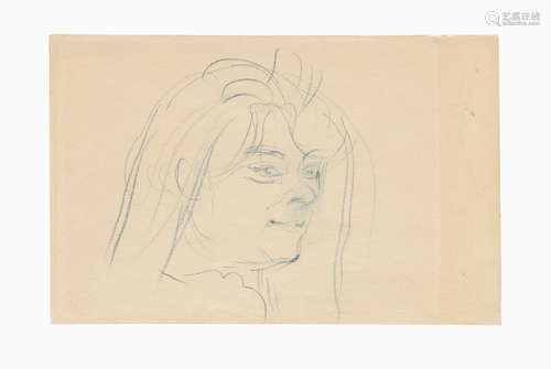 Tête de femme de maison HENRI DE TOULOUSE-LAUTREC(1864-1901)