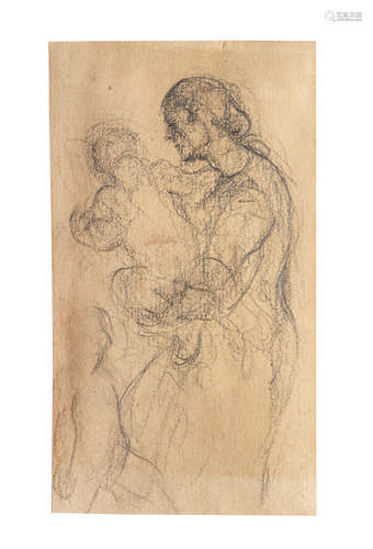 Mère et enfant HONORÉ DAUMIER(1808-1879)