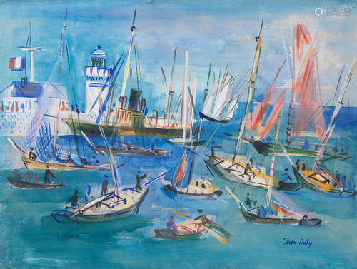 Bateaux de pêche JEAN DUFY(1888-1964)