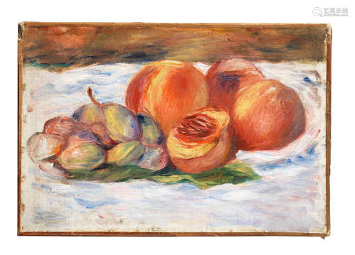 Nature morte aux pêches PIERRE-AUGUSTE RENOIR(1841-1919)