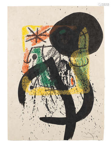 Sans titre JOAN  MIRÓ(1893-1983)