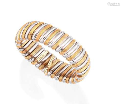 A bicoloured bangle, by Bulgari