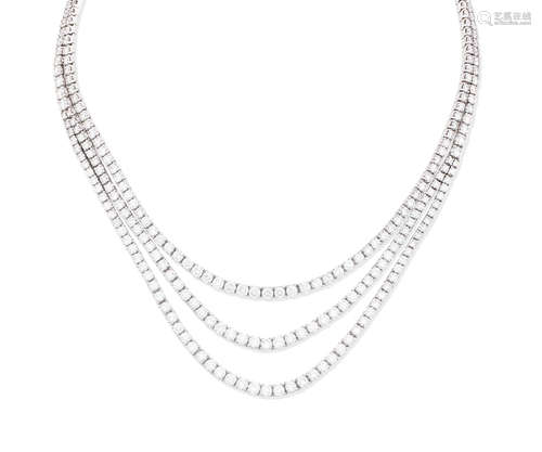 A diamond necklace, by H. Stern