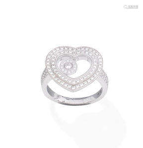 A 'happy diamonds' ring, by Chopard