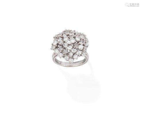 A diamond dress ring