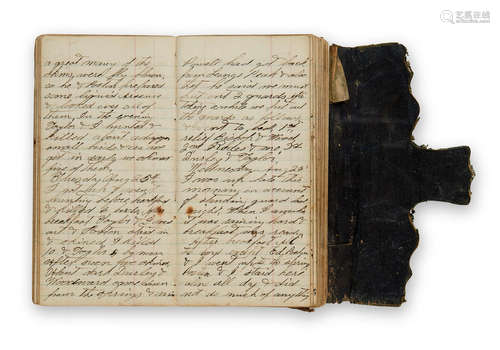 Autograph Manuscript of Rhodes C. Allen, being his diary of the Powell Expedition of 1868,  POWELL EXPEDITION DIARY. [POWELL, JOHN WESLEY. 1834-1902.] RHODES, ALLEN C.