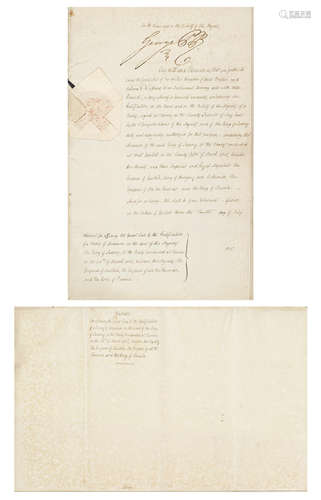 Manuscript Document Signed (