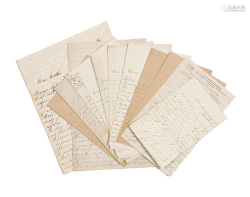 58 Autograph Letters Signed (