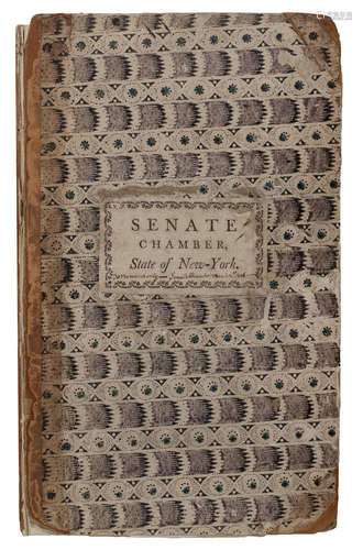 Journal of the Senate of the State of New-York: At their Twenty-Fifth Session.... Albany: John Barber, Printer to the Senate, 1802. STATE OF NEW YORK.