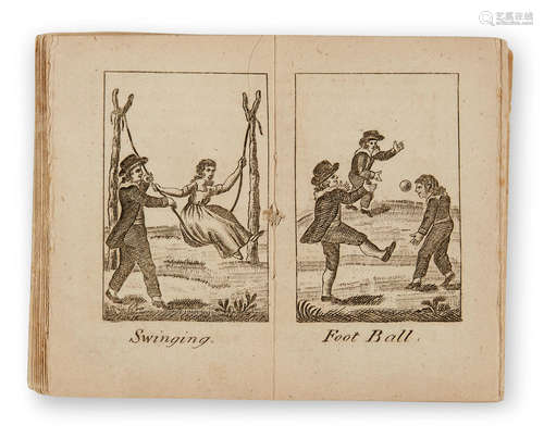 Youthful Recreations. Philadelphia: J. Johnson, [1802]. FIRST PICTURE OF 