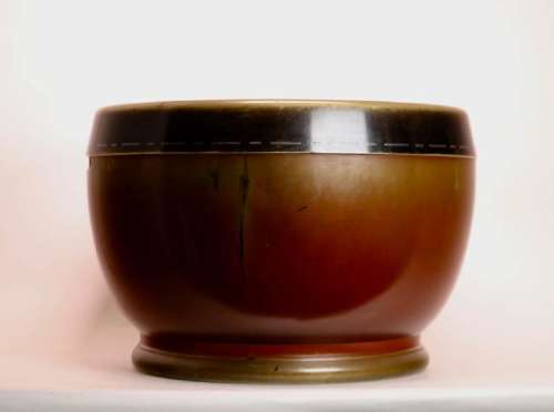 Art Deco Japanese Bronze Braizer Pot