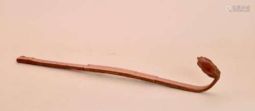 Chinese Bamboo Ruyi Scepter