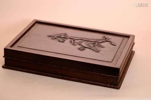 Chinese Jichi Wood Scholar Box