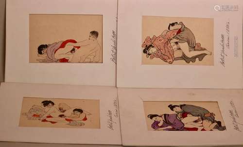 Japanese Erotic Woodblock Print - Yoshitora