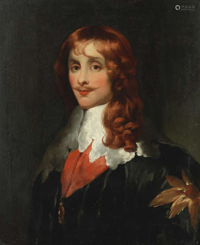 Portrait of a gentleman Manner of Sir Anthony van Dyck19th Century