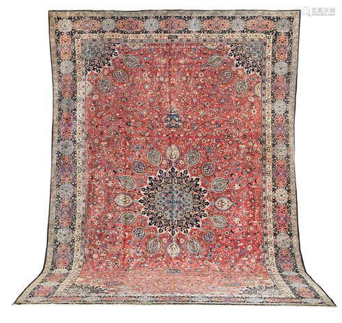 North West Persia, 554cm x 368cm A Tabriz carpet