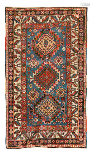 220cm x 129cm  A Kazak rug