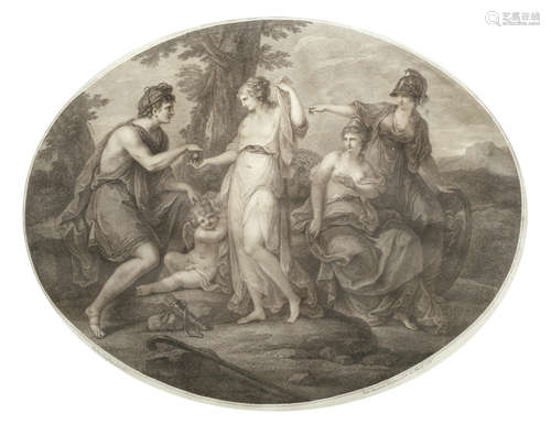 The Judgment of Paris Francesco Bartolozzi R.A.(Florence 1727-1815 Lisbon)