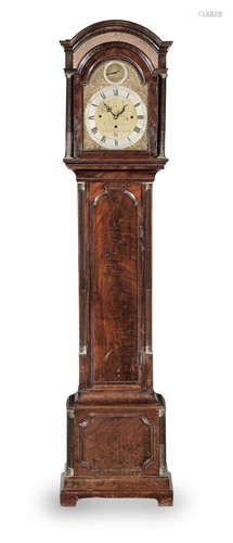 William Frodsham, Red Lion Square, London  A second half of the 18th century mahogany quarter chiming longcase clock