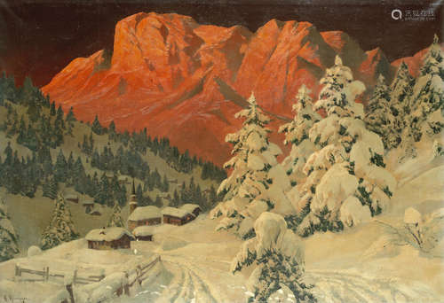 Untersberg, Berchtesgaden Alois Arnegger(Austrian, 1879-1967)