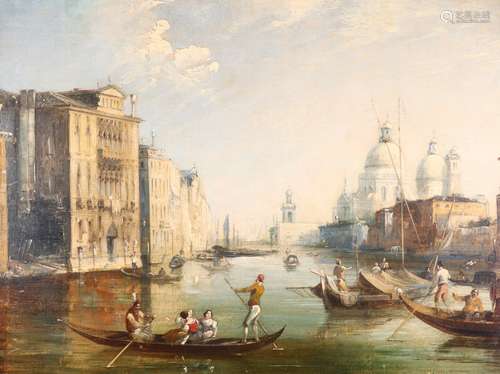 Edward Pritchett (1808-1894)The Grand Canal, VeniceSignedOil on canvas30.5 x 40.5cm; 12 x