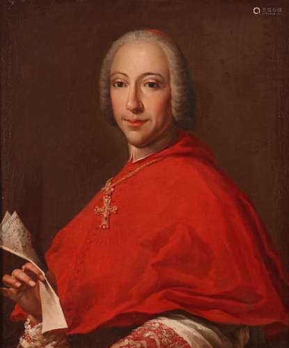 Roman School 18th CenturyPortrait of Prince Henry Benedict Stewart, Cardinal York (1725-1807),