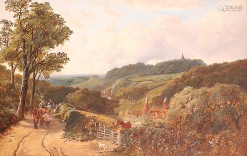 Edward John Niemann (1813-1876)Mayfield, East SussexSignedOil on canvas59 x 89½cm; 23 x 35¼