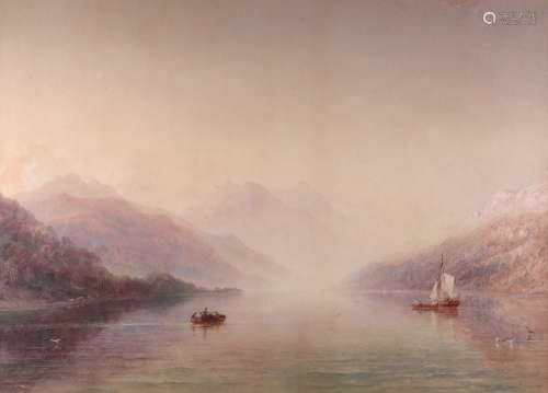 Anthony Vandyke Copley Fielding (1787-1855)Loch LomondSignedWatercolour53 x 75cm; 21 x 29½in++Some