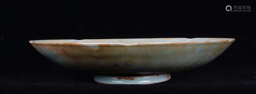 A SONG DYNASTY HUTIANYAO PLATE