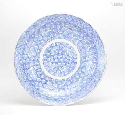 An Asian Style Blue and White Charge ,20th C.