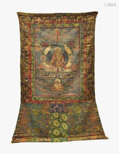 Chinese Tibet Tangka ,20th C.