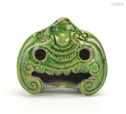 Chinese Green Glazed Water Pot,18th C.