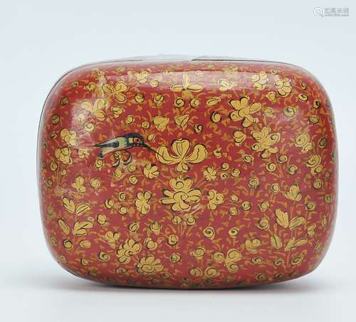 A Japanese Lacquer Box,19TH C