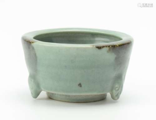 A Chinese Celadon Glazed Censer,Yuan Dynasty