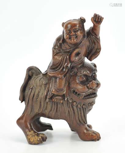 Antique Chinese Bamboo Carving