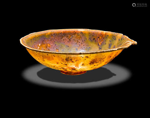 Superb Agate Bowl by Hans Hartman