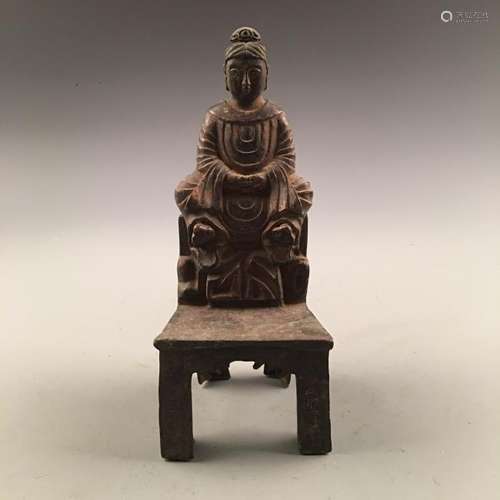 Chinese Bronze Buddha Statue