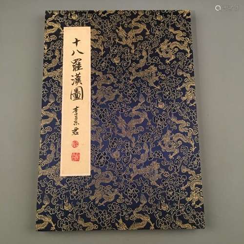 Chinese 'Eighteen Arhats' Album of Painting